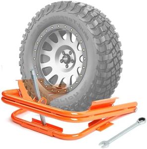 WINMAX TOOLS AUTOMOTIVE Yellow RV Leveler, Light Trailer Tire Leveler for RV, Trailer, Truck, Camper Leveling, Black