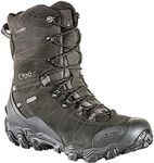 Oboz Bridger 10" Insulated B-DRY Hiking Boots - Men's Carbon Black 10.5