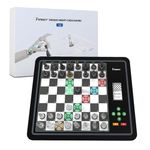 Electronic Chess Set,L6 Computer Chess Board Game Magnetic Talking Smart for Beginners Electronic Board with LED Light for Kids & Adults