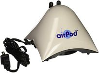 Penn-PLAX Air-Pod Aquarium Air Pump – Ultra Quiet – Compact Dome Shape – Double Outlet – Great for Fish Tanks Up to 75 Gallons