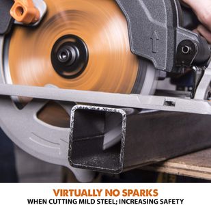 Evolution R185CCS Circular Saw – 185mm, TCT Blade, 64mm Depth, 230V
