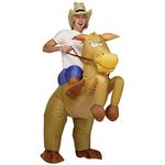 AirSuits Inflatable Horse and Cowboy Fancy Costume Dress Suit