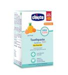 Chicco Toothpaste Mix Fruit Flavour 50g (2 Pcs) | Fluoride-Free & Low Abrasive | Removes Plaque, Helps Prevent Cavities | IDA Accepted (1-6 Years)