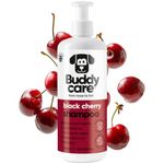 Black Cherry Dog Shampoo by Buddycare | Deep Cleansing Shampoo for Dogs | Black Cherry Scented | With Aloe Vera and Pro Vitamin B5 (500ml)