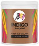 INDIGO Platinum Series Floor Coat Emulsion (1 L, Signal Red)