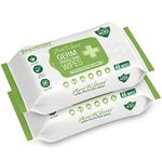 AROKLEEN 99.99% 96 Count Germ Protection Multipurpose Thick & Soft Wet Wipes, 100% Alcohol-Free, Disinfectant Sanitizer Wet Wipes for Skin & Surfaces, Aloe Vera Fragrance, Anti Germ Pack of 2