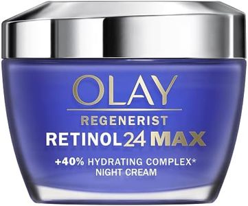 Olay Regenerist Retinol24 MAX Noche Crema Facial Sin Perfume, con Retinol, Hidrata, Suaviza, Ilumina, 50 ml