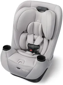 Maxi-COSI Pria All-in-One Convertible Car Seat, Infant to Toddler Car Seat, Easy-Install Harness, Machine-Washable Cover, 5-100 lbs, SeaDrift