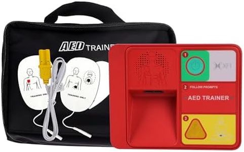 AED Trainer, XFT Compact AED Training Kit CPR Equipment Training Device Automatic External Defibrillator Simulator, AED Trainer Ultra 1 for First Aid Trainee Beginner 2024 New Version(XFT-120N)