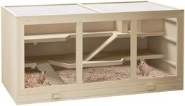 PawHut 45" L Wooden Large Hamster C
