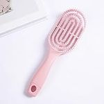 Detangle Hair Brush, Hairbrush Detangling Hair Brush for Women, Men & Children - Glide Through Tangles With Ease - Hair Straightening Brushes for Curly, Straight & Wet Hair (Pink)