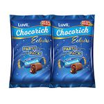 LuvIt. Chocorich Classic Eclairs Chocolate | Birthday Party Pack | Pack Of 2 - 390 Gm