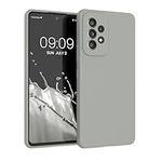 kwmobile Case Compatible with Samsung Galaxy A53 5G Case - TPU Silicone Phone Cover with Soft Finish - Grey