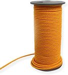 X MONSTER Throw Line 3mm X 200 ft 100% polyethylene Rope for Arborists, Best for Tree Climbing, High Limb Throwing, Outdoor General Purpose (Orange, 200)