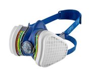 GVS SPR491 Elipse Mask with ABEK1P3 Filters for Multiple Gases, Vapours and Dust, M/L