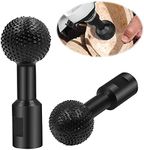 Lxoraziy Spherical Rotary Burr, Ball Cutter Wood Carving 14 mm Wood Shaper Ball, Angle Grinder Sphere Grinding Head, for 115/125 Angle Grinder