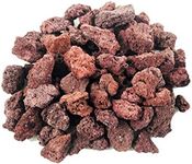 Venetian Princess Lava Rocks - Decorative Landscaping Rocks or Gas Fire Pits Rocks, 3/4" (.75") (10 Lbs, Red Lava Rock)