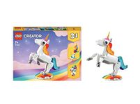 LEGO Creator Magical Unicorn 31140 Building Toy Set (145 Pieces), Multi Color