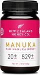 New Zealand Honey Co. Raw Manuka Honey UMF 20+ | MGO 829+, UMF Certified / 500g