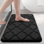 OLANLY Memory Foam Bath Mat Rug 24x