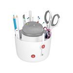 SINGER Pin & Tool Sewing and Craft Organizer Caddy with Built-in Pin Cushion