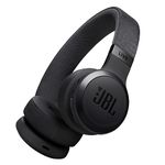 JBL Live 670NC Wireless On-Ear Headphones with Noise Cancelling Technology and up to 65 hours Battery Life, in Black