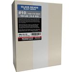 #10 Glass Beads - 19 lb or 8.6 kg - Blasting Abrasive Media (Extra Fine) 100-170 Mesh or Grit - Spec No 10 for Blast Cabinets Or Sand Blasting Guns - Small Beads for Cleaning and Finishing