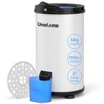 Spin Dryer 6kg Umelome, 2800 RPM Energy Saving Clothes Spinner, White