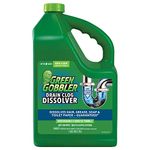 Liquid Clog Remover By Green Gobbler - Drain, Toilet Clog Remover, DISSOLVE Hair & Grease From Clogged Toilets, Sinks And Drains - Drain Cleaner, Works Within Minutes - 1 Gallon