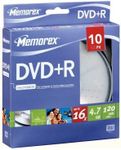 Memorex 864111-10h Dvd+r 16x 10pack