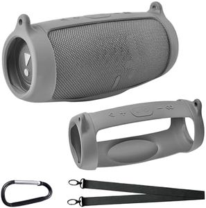 Silicone Case Cover for JBL Charge 5 Portable Bluetooth Speaker