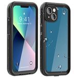 AICase Waterproof Case for iPhone 13 Mini (5.4") Snowproof, Dustproof and Shockproof, IP68 Certified Full Body Protection Fully Sealed Underwater Protective Cover for Apple iPhone 13 Mini 5.4 inch
