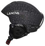 LANOVAGEAR Ski Helmet Snowboard Helmet for Adult Youth Men Women Adjustable Snow Helmet