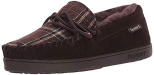 BEARPAW Men's Moc II Chocolate Multi Knit Size 9 | Men's Slipper | Men's Shoe | Comfortable & Lightweight