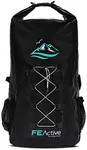 FE Active Dry Bag Waterproof Backpack - 30L Eco Friendly Bag for Men & Women for Fishing, Travel, Hiking, Beach & Survival Gear. Storage for Camera & Camping Accessories | Designed in California, USA