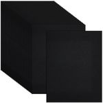 30 Sheets Black Cardstock - 8.5'' x 11'' 92lb Cover Card Stock 250GSM Heavyweight Paper Thick Paper for Scrapbooking, Crafts, Business Cards, Invitations PAP05BK