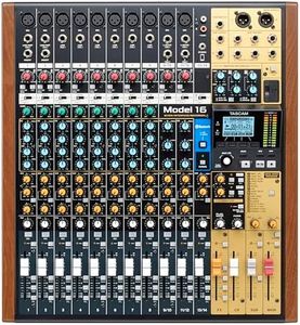 Tascam Model 16 Mixing Recording Studio USB Interface