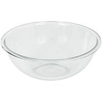 Pyrex Prepware 4-Quart Rimmed Mixing Bowl, Clear