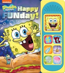 Nickelodeon SpongeBob SquarePants - Happy FUNday! 7-Button Sound Book - PI Kids