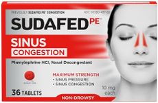 Sudafed PE Sinus Congestion Maximum