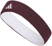 adidas Interval Reversible Headband, Team Maroon/White/2, One Size