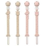 YIVEKO Pacifier Clips for Baby One 