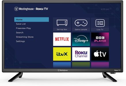 Westinghouse 24" Smart LED TV – Roku OS, HD, Freeview, Dolby Audio