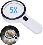 Magnifying Glass with 12 LED Lights