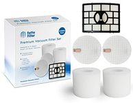 Fette Filter - Vacuum Filter Set Compatible with Shark Rotator Powered Lift-Away NV650, NV650W, NV651, NV652, NV750W, NV751, NV752, NV831, NV835, AX950, AX951 & AX952. Compare to # XFF650 & XHF650.