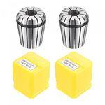 sourcing map ER32 Spring Collet 1/2" Chuck for CNC Engraving Machine Lathe Milling Tool 2pcs