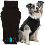 Suitical Recovery Suit Dog, Medium, Black