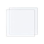 DARENYI 3mm Acrylic Sheet Clear Plastic Sheet Large Transparent Acrylic Board for Drawing, Printing, Craft DIY, Picture Frame etc(30 x 30cm)