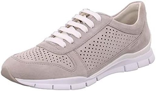 Geox D Sukie B, Sneakers Mujer, Light Grey 01, 41 EU