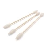 ISOCLEAN Cotton Buds - 10 Packs of 100 Bamboo Cotton Ear Cleaning Buds, Pointed Tips for Easy Use, Ideal for Makeup Application and Personal Hygiene, Cotton Swabs Made with Biodegradable Materials